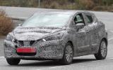 Nissan Micra spy shots