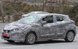 Nissan Micra spy shots