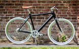 The WATT New York Fixie Electric Bike is most at home on urban rides The WATT New York Fixie Electric Bike is most at home on urban rides