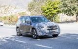 New Mercedes EQB spyshots