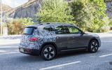 New Mercedes EQB spyshots