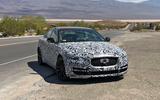 Jaguar XE 2019 spies front side