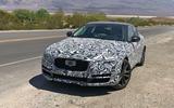 Jaguar XE 2019 spies front