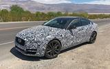 Jaguar XE 2019 spies front side