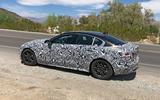 Jaguar XE 2019 spies side rear