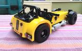 We test the Caterham Seven 620R... in Lego