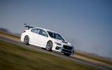 Subaru WRX STI Prodrive Isle of Man TT car