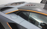 LAMBORGHINI AVENTADOR S: Decal is another clue as to the car's inspiration