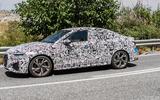 Audi S3 saloon side close