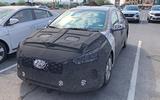 Hyundai Ioniq facelift spyshots front