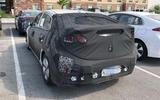 Hyundai Ioniq facelift spyshots rear side