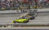 2019 Indy 500 - wheel to wheel racing