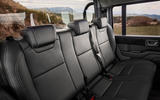 Ineos Grenadier Quartermaster 2023 rear seats Ineos Grenadier Quartermaster 2023 rear seats