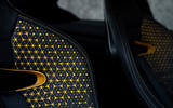 Infiniti Project Black S Paris motor show reveal seat pattern