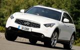 Infiniti QX 70 front three quarter