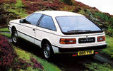 Isuzu Piazza Turbo rear three quarter