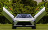 Italdesign Quintessenza front doors open Italdesign Quintessenza front doors open