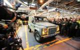 Land Rover Defender production
