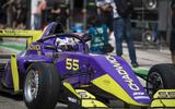 Jamie Chadwick races in W Series