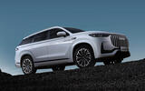 Jaecoo 8 front quarter static