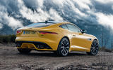 Jaguar F Type 2020 rear quarter static Jaguar F Type 2020 rear quarter static