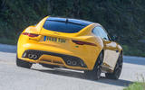 Jaguar F Type 2020 rear quarter tracking Jaguar F Type 2020 rear quarter tracking