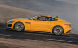 Jaguar F Type 2020 side tracking Jaguar F Type 2020 side tracking