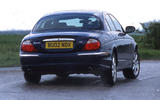 Jaguar S Type 4.0 rear three quarter Jaguar S Type 4.0 rear three quarter