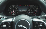 Jaguar XE dial cluster Jaguar XE dial cluster