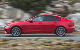 Jaguar XE side Jaguar XE side