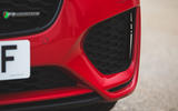 Jaguar XE vents detail Jaguar XE vents detail