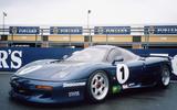 Jaguar XJR 15 front three quarter static Jaguar XJR 15 front three quarter static