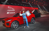 Jaguar E-Pace launch marked with record-breaking barrel roll