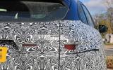 Jaguar F-Pace facelift spies taillight