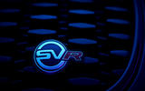 Jaguar F Pace SVR badge