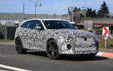 Jaguar F-Pace SVR facelift spyshot - front side