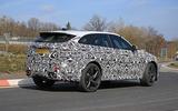 Jaguar F-Pace SVR facelift spyshot - side rear