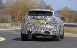 Jaguar F-Pace SVR facelift spyshot - rear