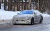 Jaguar XJ latest spyshot front far