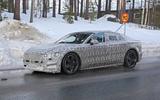 Jaguar XJ latest spyshot front side