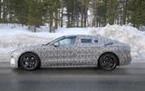 Jaguar XJ latest spyshot side