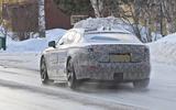 Jaguar XJ latest spyshot rear Jaguar XJ latest spyshot rear