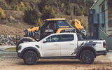 JCB Digatron parked next to Ford Ranger