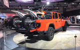 Jeep Gladiator at LA motor show - loaded with bikes
