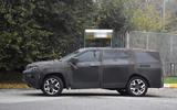 Jeep Grand Compass spyshots side Jeep Grand Compass spyshots side