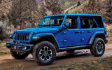 Jeep wrangler 4xe front three quarter