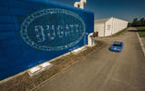 Bugatti EB110 at abandoned factory