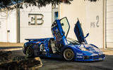 Bugatti EB110 - doors open