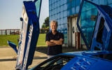 Loris Bicocchi with Bugatti EB110