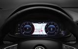 Skoda Virtual Cockpit instruments and map